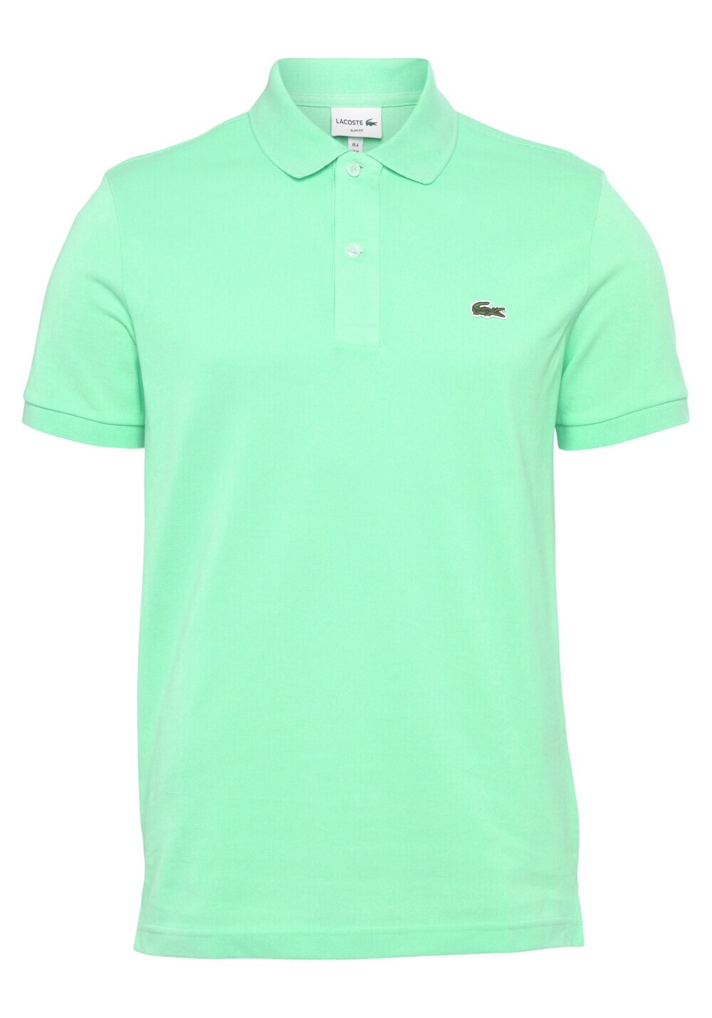 

Узкая футболка Lacoste, светло-зеленый
