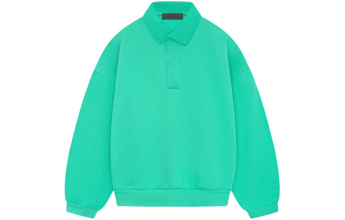 

SS24 Рубашка поло мужская Mint Leaf Fear Of God Essentials, цвет Mint Leaf