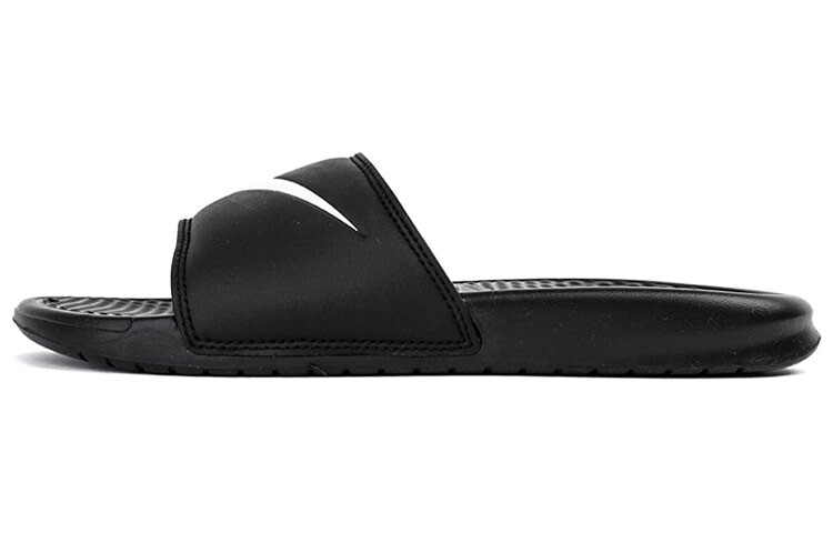 

Спортивные тапочки унисекс Nike Benassi Swoosh черный/белый