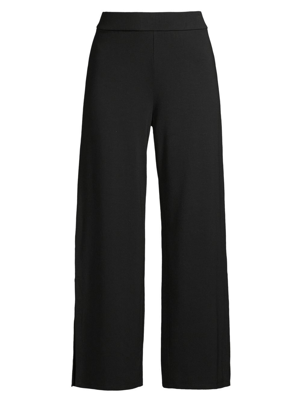 

Брюки прямого кроя из джерси Eileen Fisher, черный
