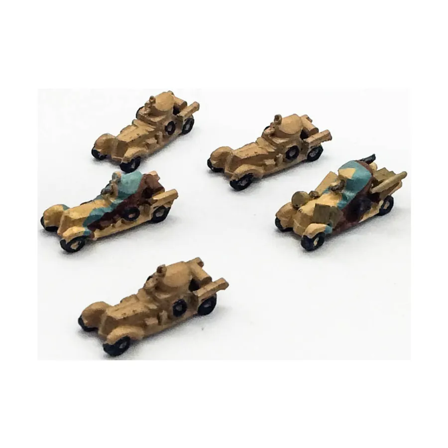 

Бронеавтомобиль Rolls Royce, коллекция №1, WWII Micro Armour - United Kingdom - Loose Miniatures (1:285)