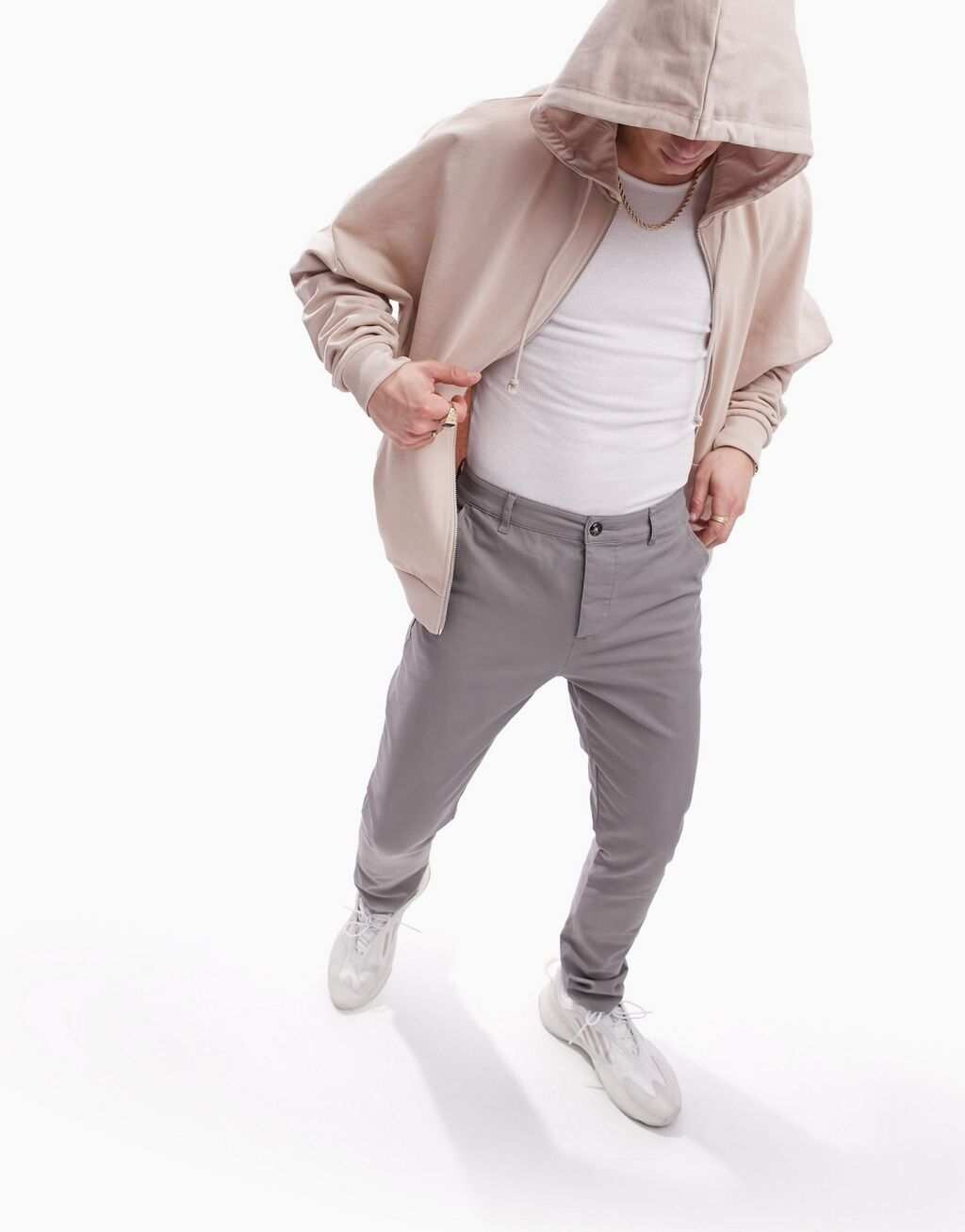 

Темно-серые чиносы скинни ASOS DESIGN