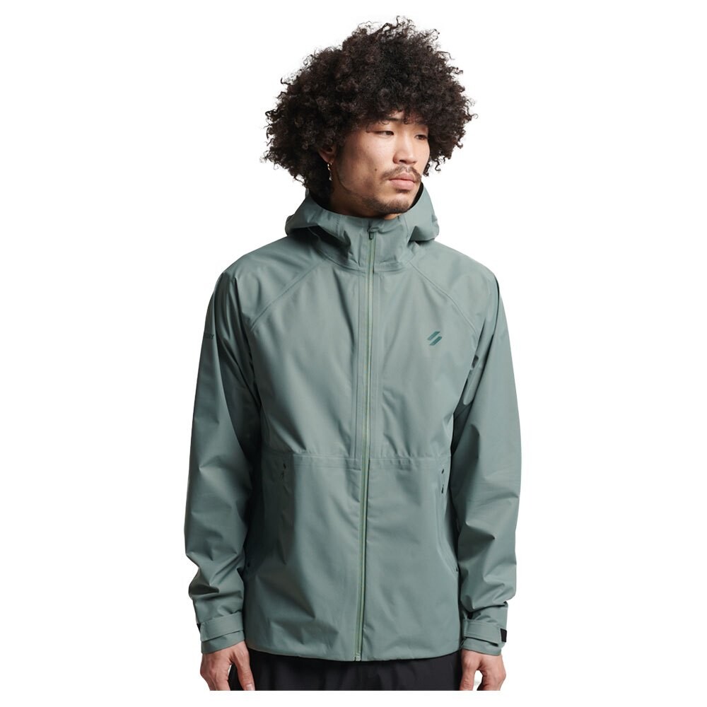 

Куртка Superdry Waterproof, зеленый