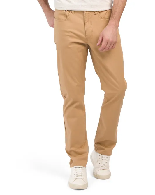 

Узкие брюки прямого кроя 121 Lucky Brand, цвет Khaki