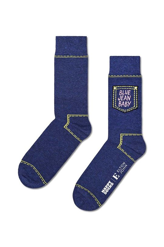 Носки x Elton John Blue Jean Baby Happy Socks, синий носки happy socks 3 шт цвет elton john 3 pack