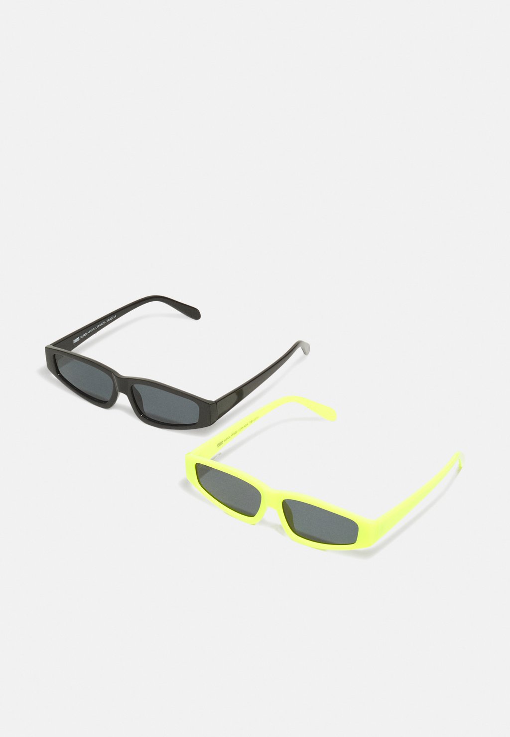 Солнцезащитные очки SUNGLASSES LEFKADA UNISEX 2 PACK Urban Classics, цвет neonyellow/black
