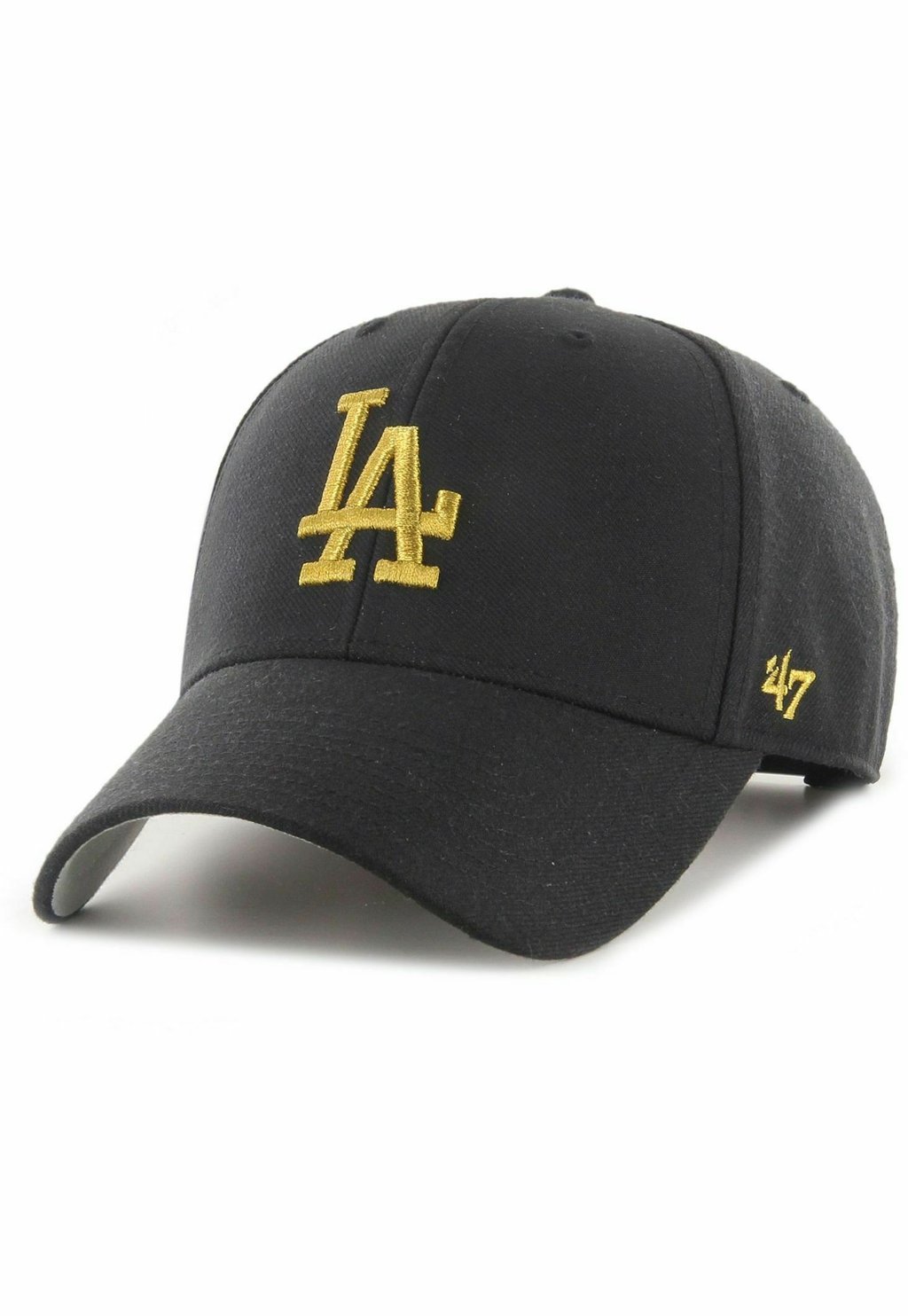 Бейсболка MLB METALLIC LOS ANGELES DODGERS '47, цвет black