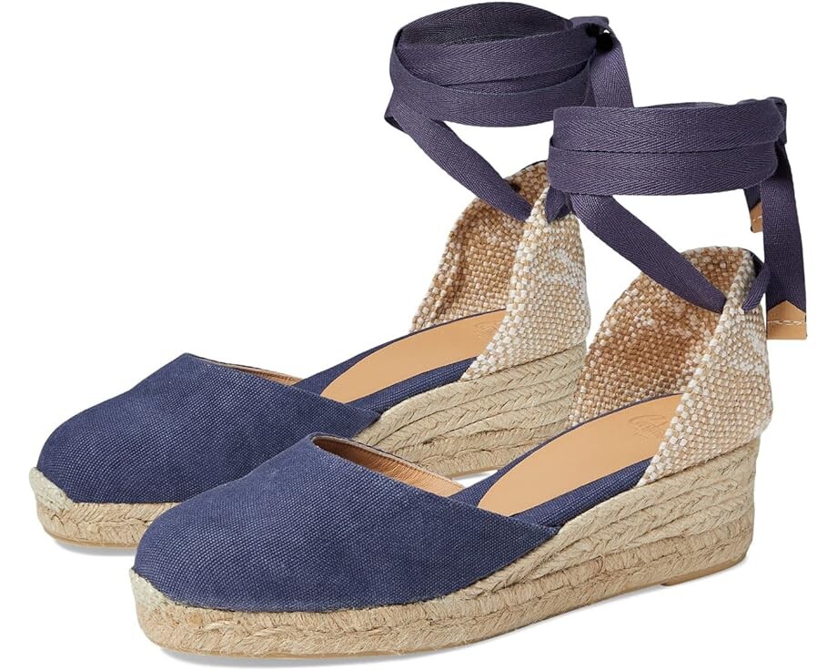 

Туфли CASTANER Carina 30 Wedge Espadrille, цвет Azul Oscuro