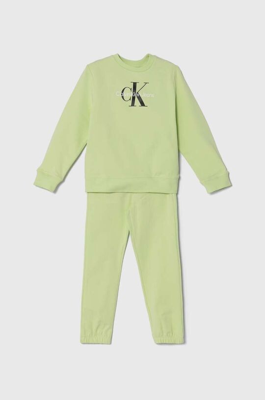 

Детский комбинезон Calvin Klein Jeans, зеленый
