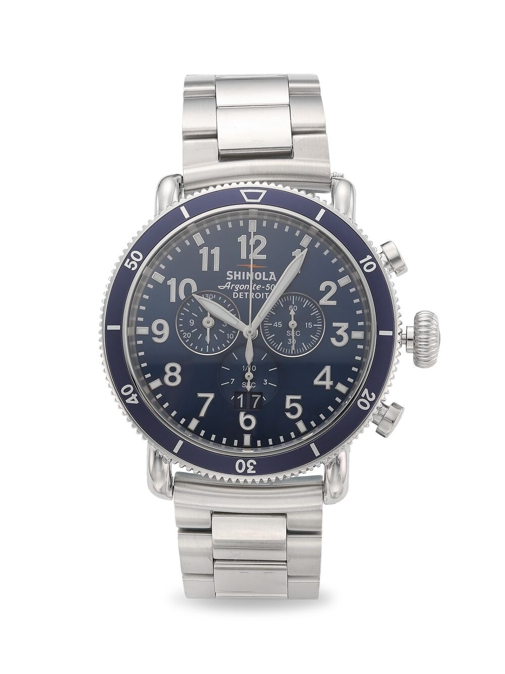 

Часы Runwell Sport Chrono Shinola, синий