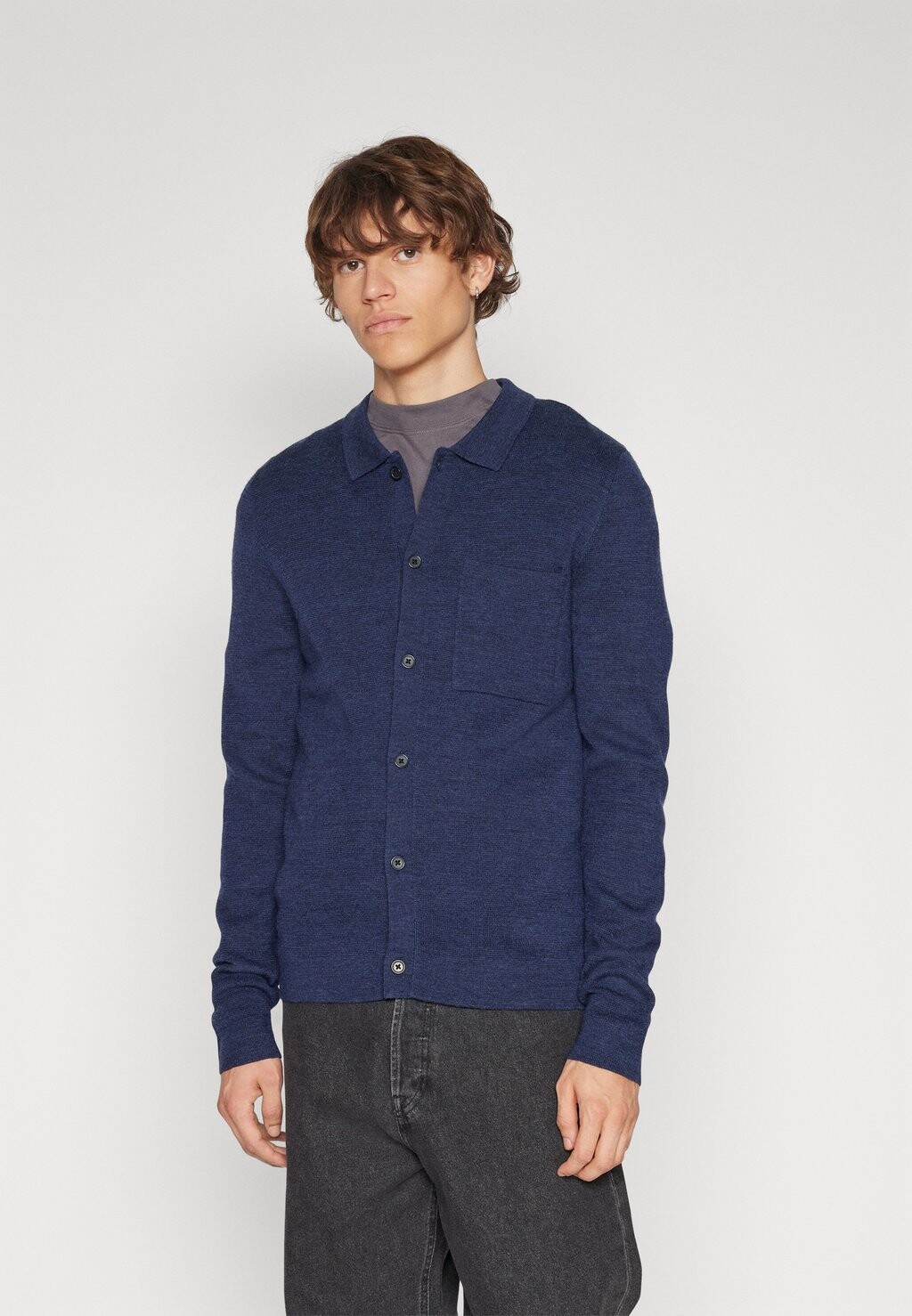 

Кардиган JPRNARVA CARDIGAN Jack & Jones, морской синий