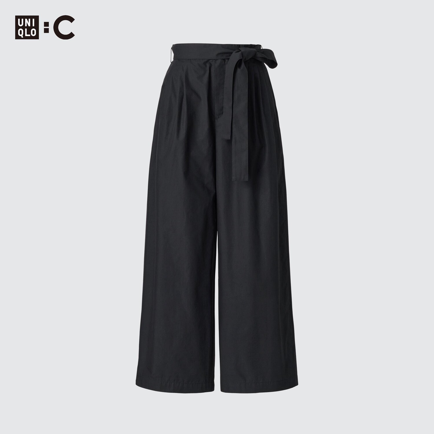 

Брюки UNIQLO до щиколотки, черный