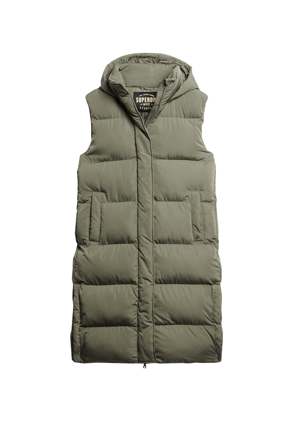 

Жилет Superdry, зеленый