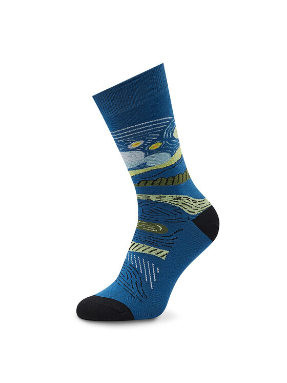 

Высокие носки унисекс Curator Socks, синий