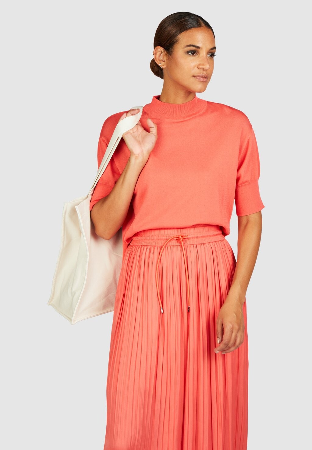 

Футболка базовая TURTLENECK Marc Aurel, цвет coral