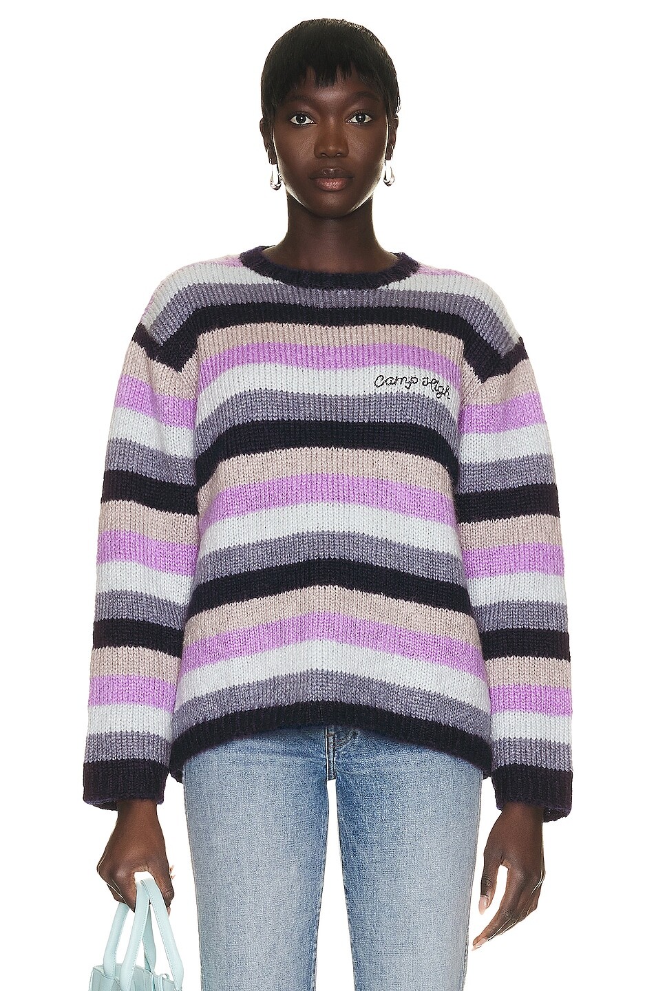 Свитер Camp High Mohair In Purple Reign, цвет Purple Reign