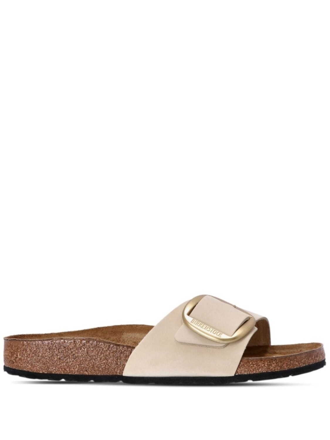 

Birkenstock шлепанцы Madrid Big Buckle, нейтральный цвет