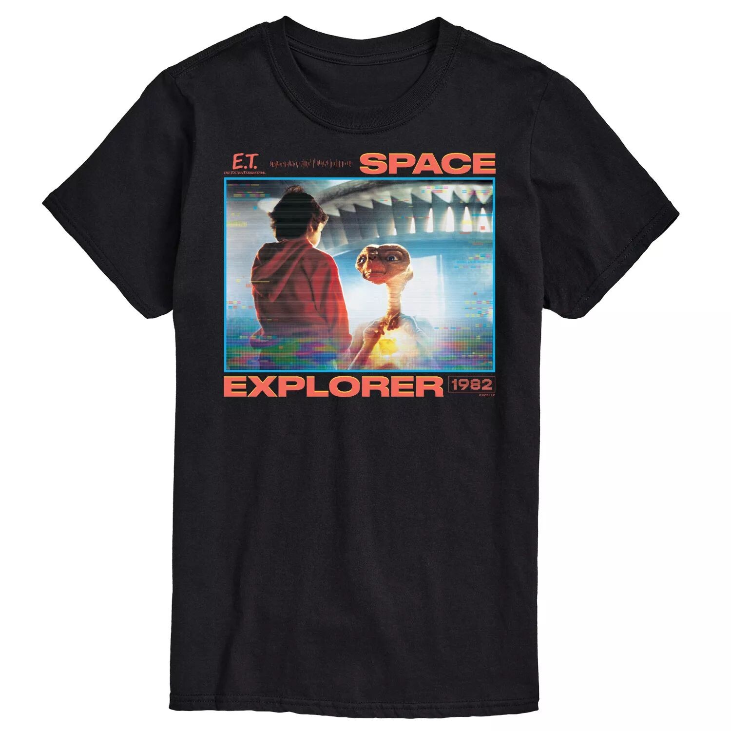 

Футболка Big & Tall ET Space Explorer License, черный