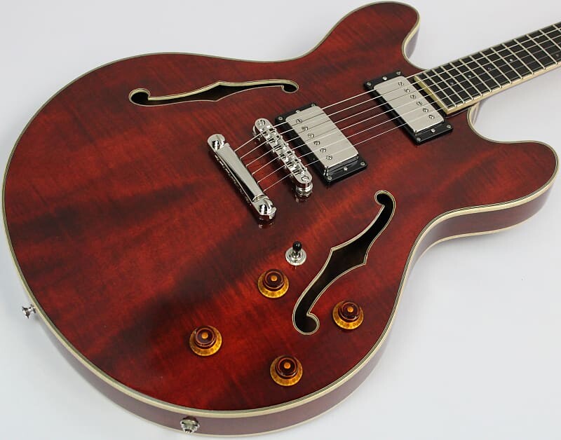 

Электрогитара Eastman T186MX Semi-Hollowbody Electric Guitar Classic Finish Bare Knuckle Pups