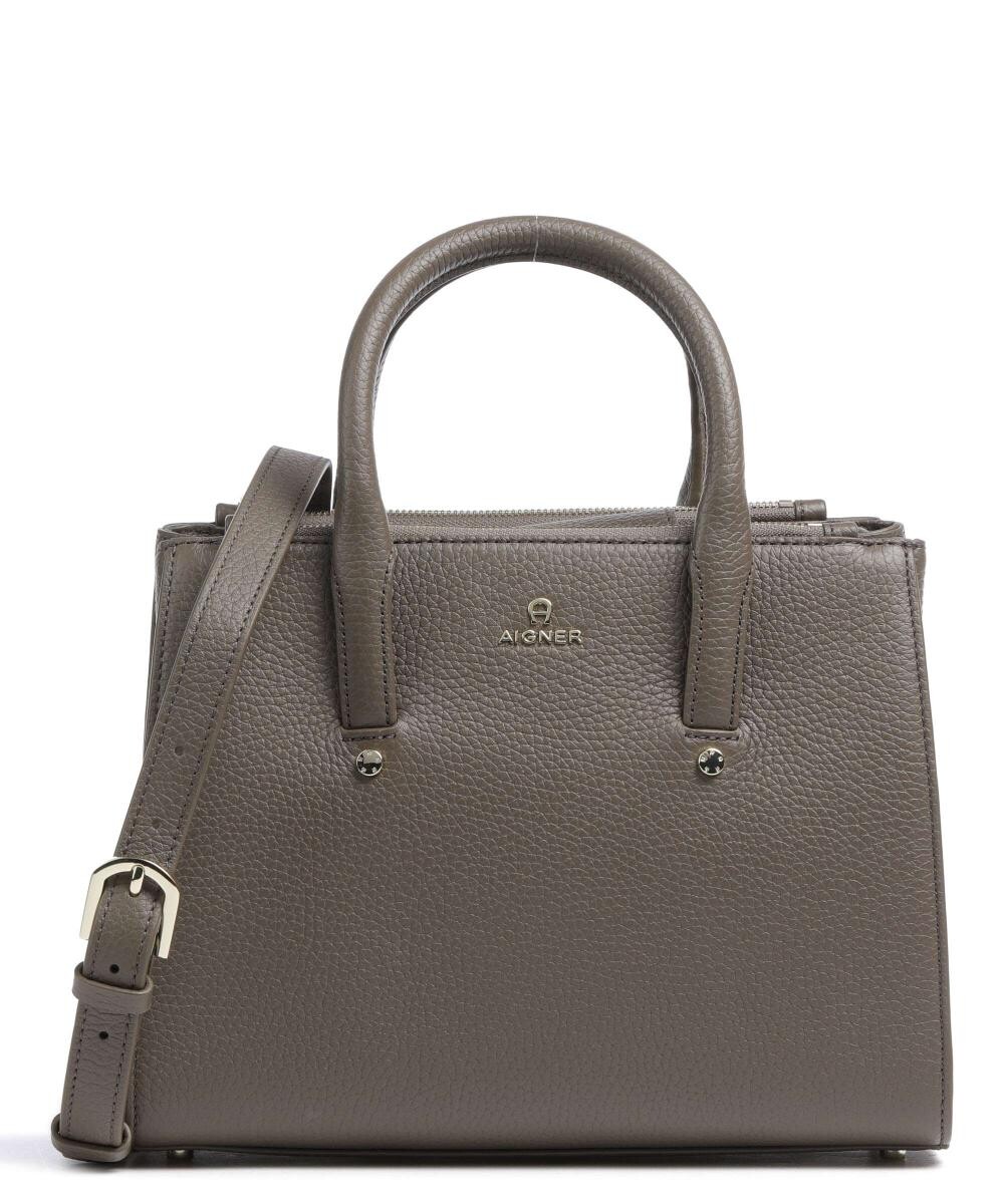 

Сумочка Ivy M из зернистой яловой кожи Aigner, коричневый