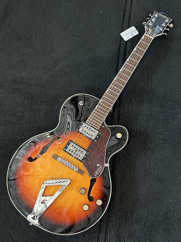 

Электрогитара Gretsch G2420 Streamliner Hollow Body with Chromatic II Tailpiece 2023 Aged Brooklyn Burst #IS230302223 6lbs. 9.1 oz.