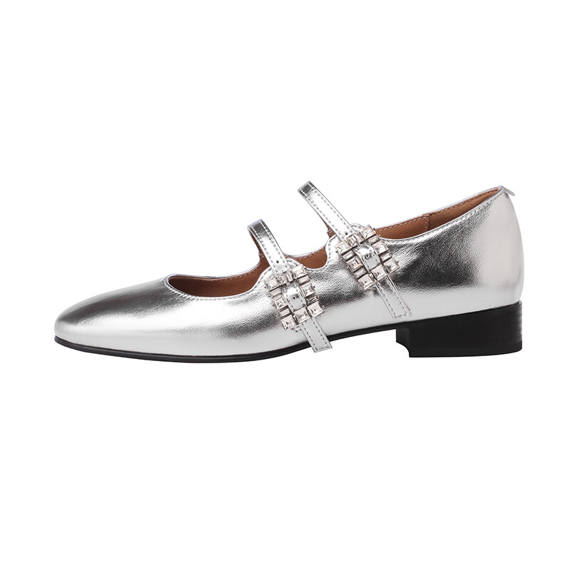 

Туфли Five-nine Dan seven Mary Jane Shoes Women's, серебряный