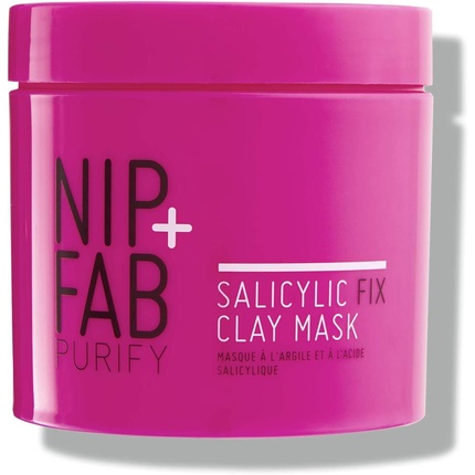 Nip + Fab Салициловая фиксирующая глиняная маска для лица 170 мл, Nip+Fab