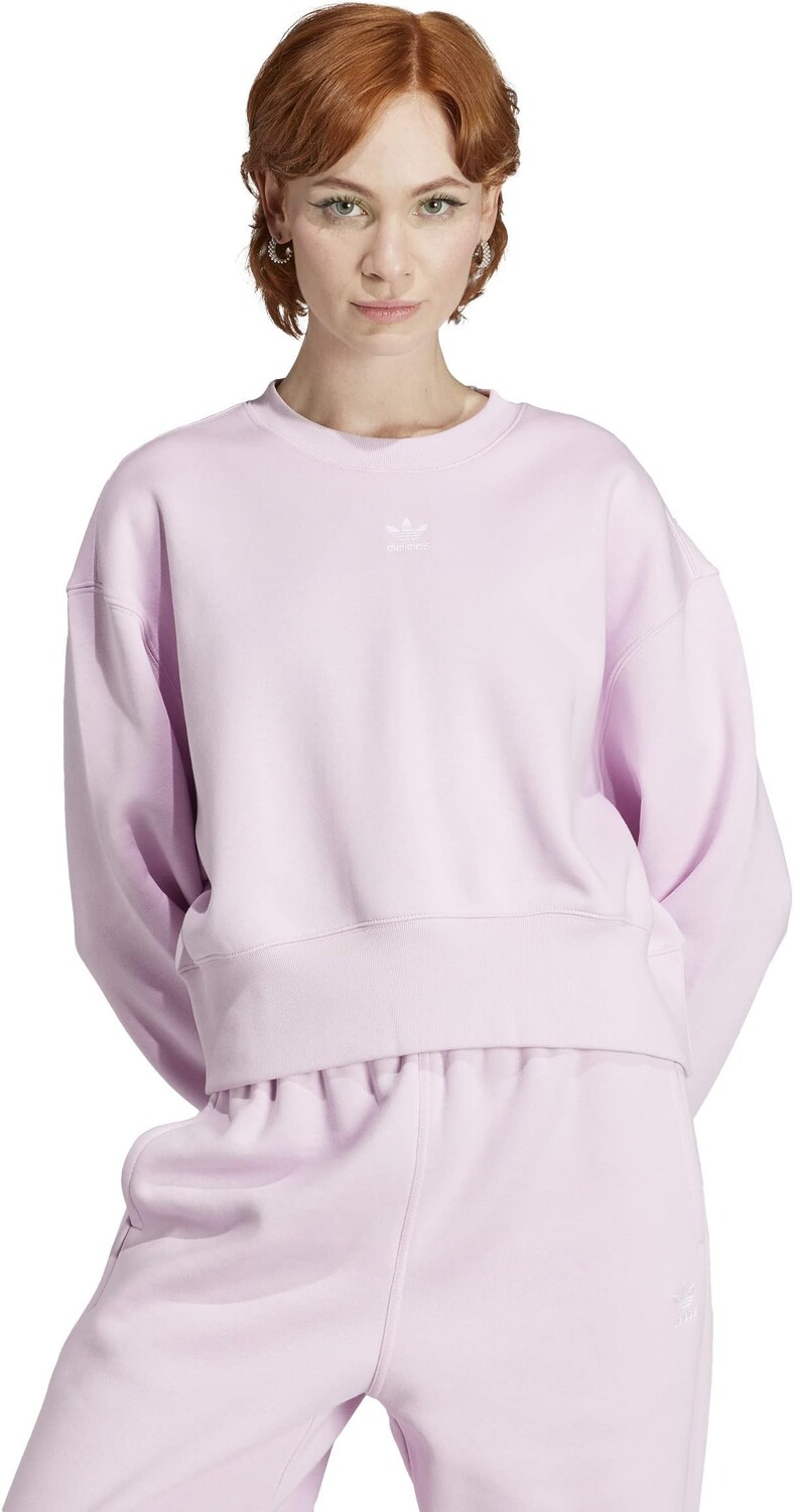 

Толстовка Adicolor Essentials Crew adidas, цвет Orchid Fusion
