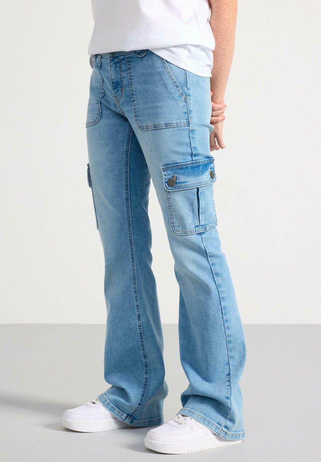 Расклешенные джинсы FREJA Lindex, цвет light denim