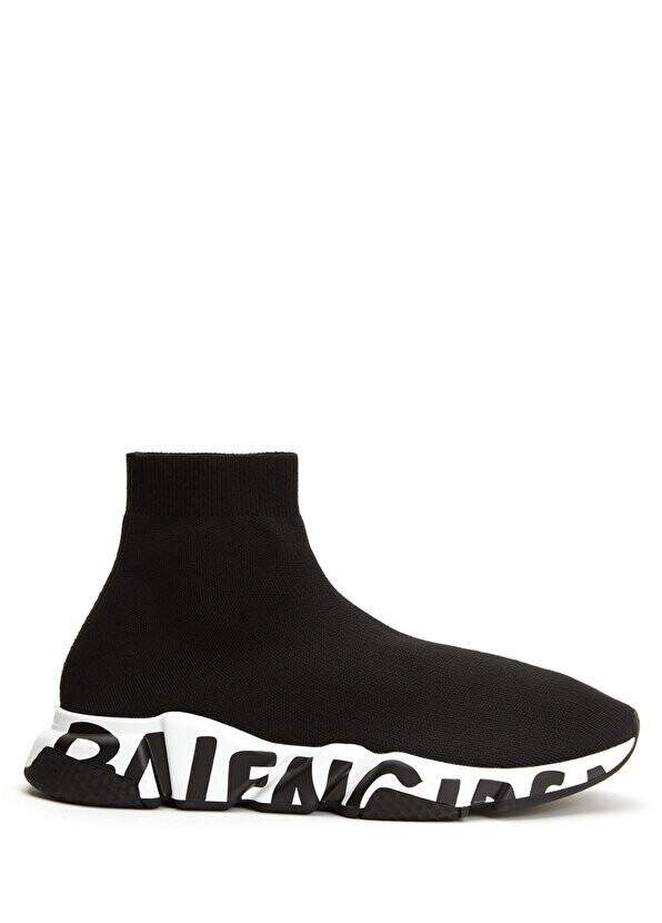 

Мужские кроссовки speed с черным логотипом Balenciaga