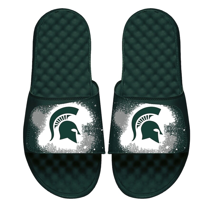 

Шлепанцы ISlide Michigan State Spartans, зеленый