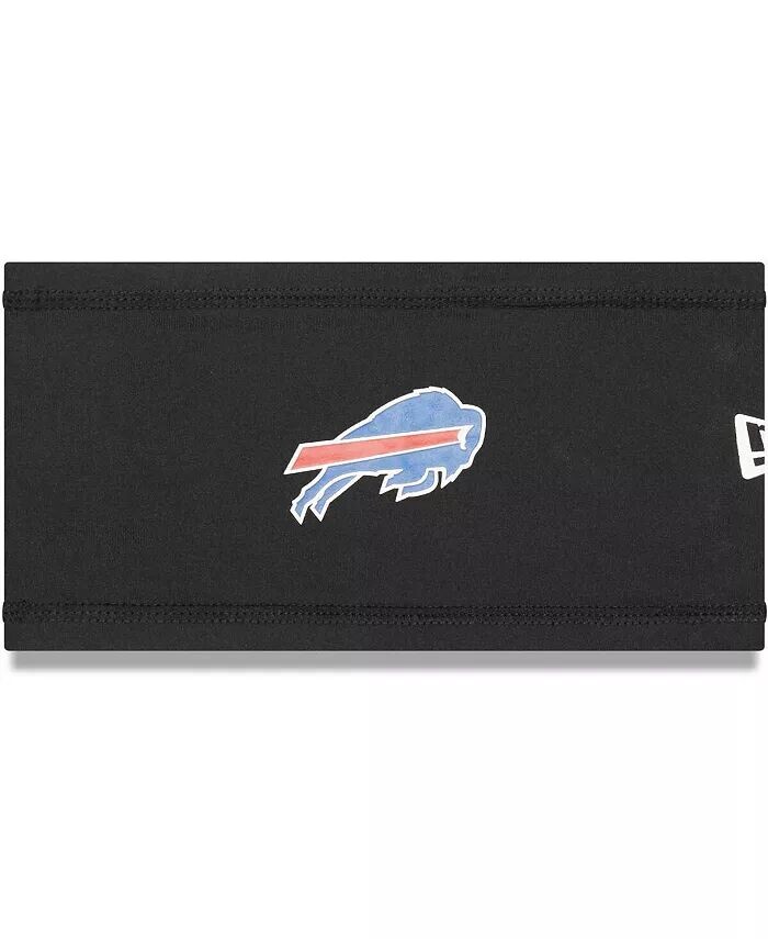 

Мужская черная повязка на голову Buffalo Bills Official Training Camp COOLERA New Era, черный