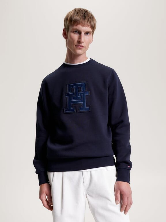 

Свитшот Tommy Hilfiger для мужчин, коричневый