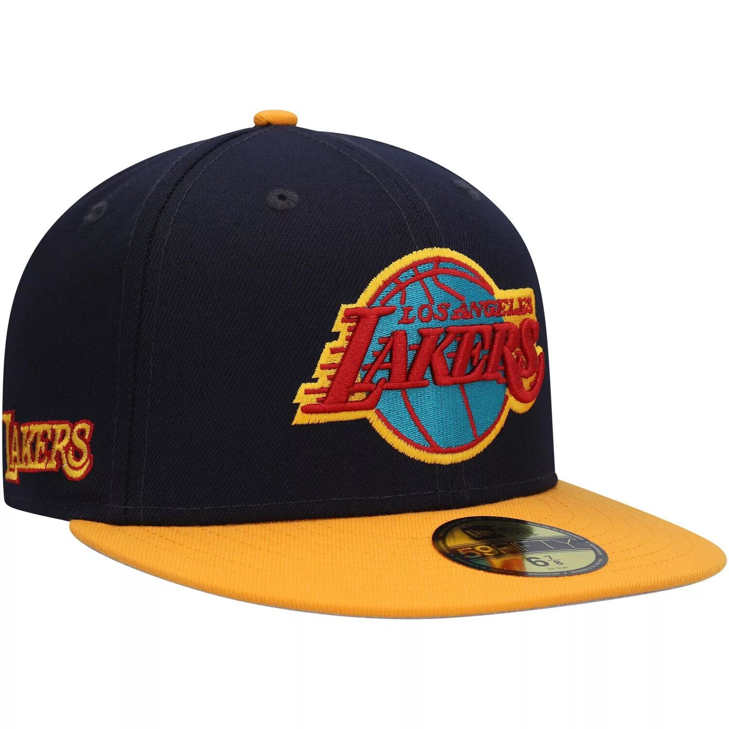 

Мужская приталенная шляпа New Era Navy/Gold Los Angeles Lakers Midnight 59FIFTY