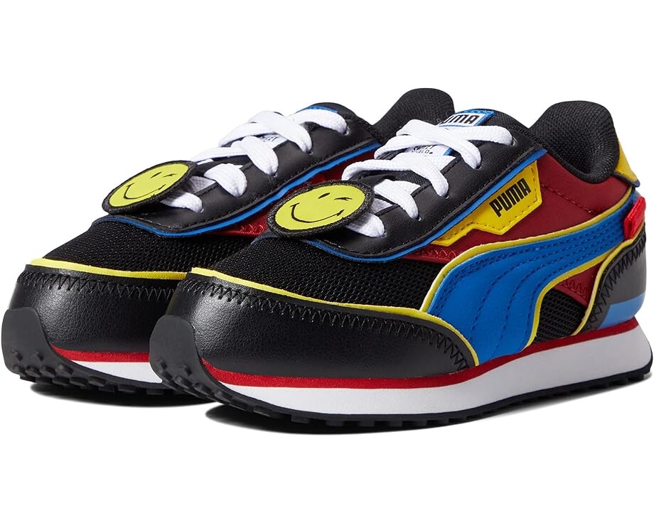 

Кроссовки Puma Future Rider Smileyworld, цвет Puma Black/Royal Blue