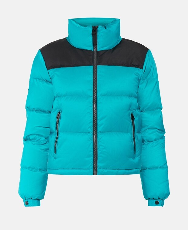 

Пуховик Superdry, зеленый