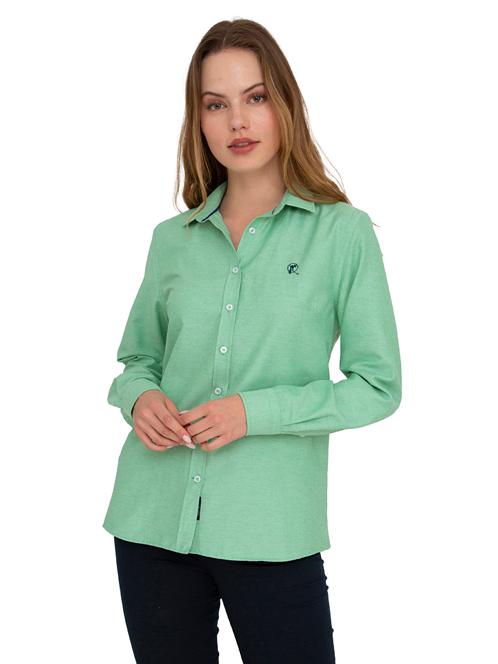 Блуза SIR RAYMOND TAILOR Hemd Oxford, зеленый