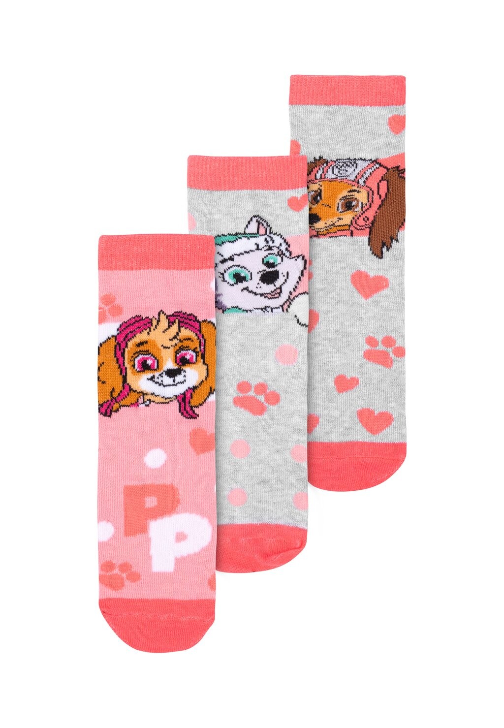 

Носки 3ER PACK SNEAKER Paw Patrol, роза