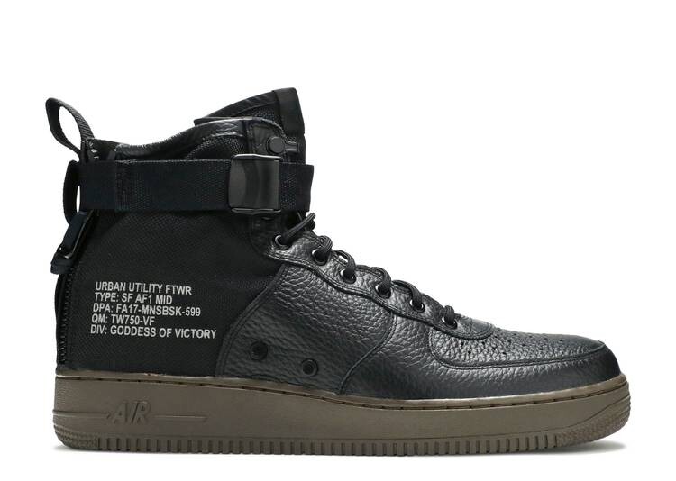 

Кроссовки Nike SF AIR FORCE 1 MID 'HAZEL', черный