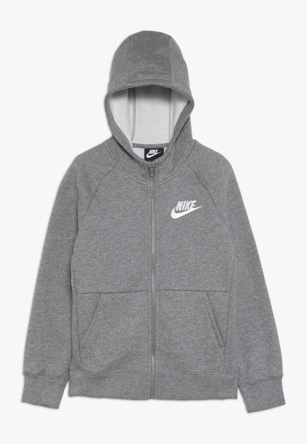 

Толстовка на молнии G Nsw Club Flc Fz Hoodie Lbr Nike, цвет carbon heather/white