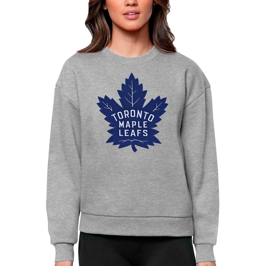 

Толстовка Antigua Toronto Maple Leafs, серый