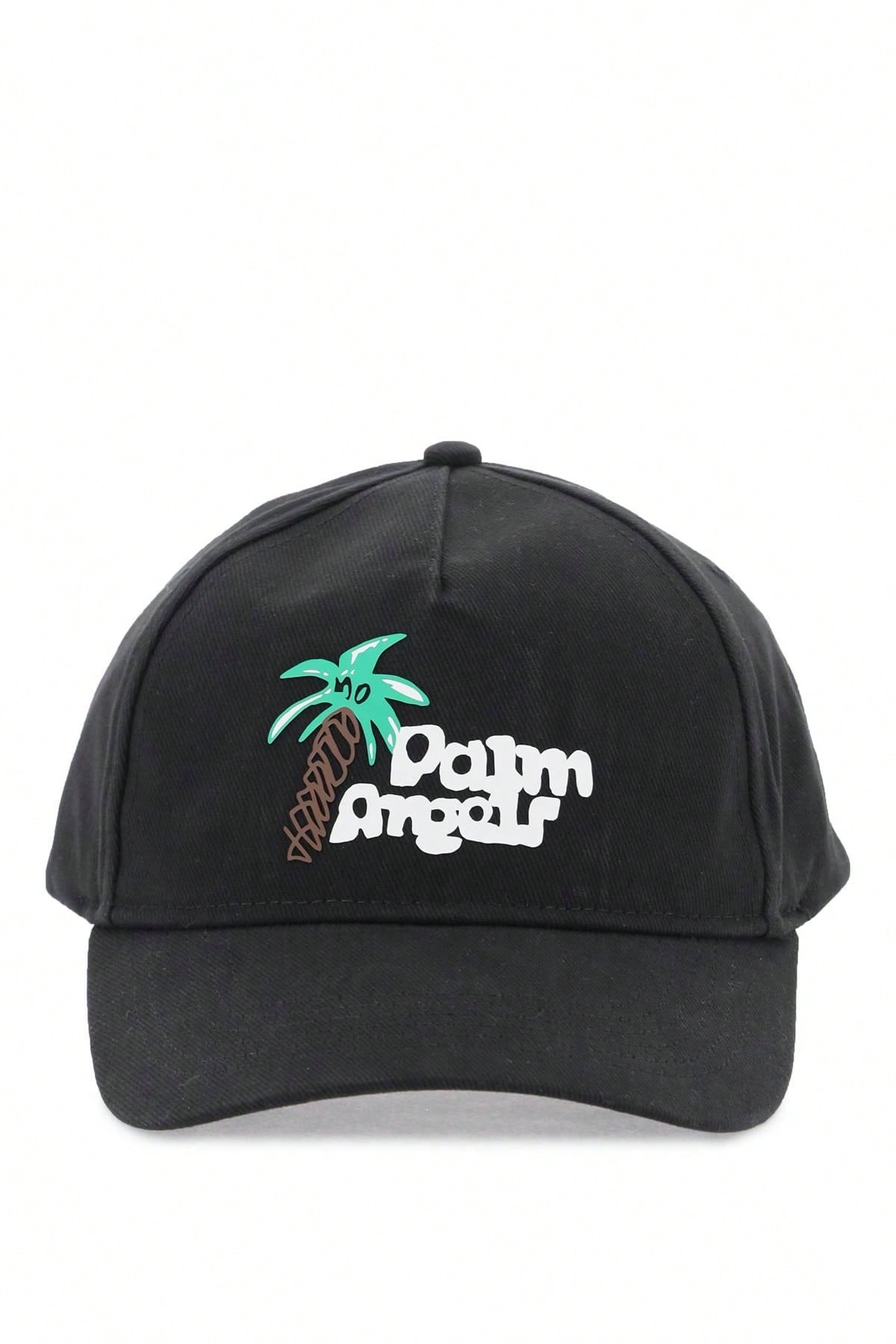 цена Palm Angels Бейсбольная кепка Palm Angels Sketchy, черный