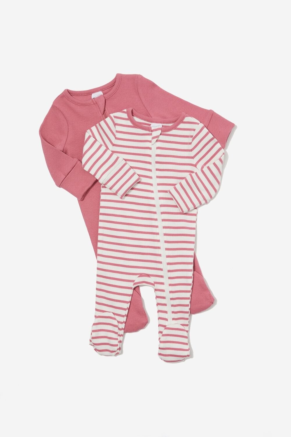 

Комплект из 2 комбинезонов Essentials на молнии США Cotton On