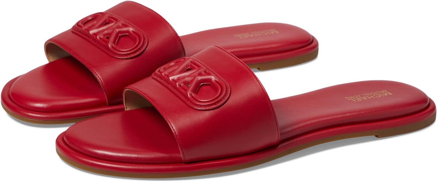 

Сандалии на плоской подошве Saylor Slide MICHAEL Michael Kors, малиновый