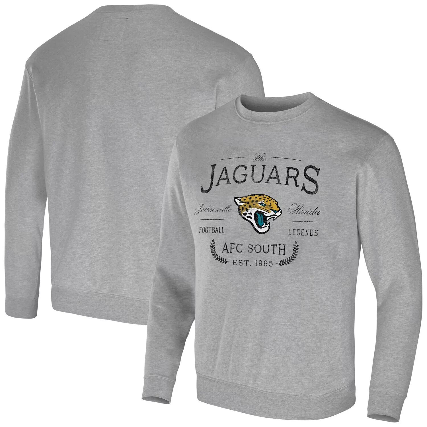 

Мужской свитшот из коллекции NFL x Darius Rucker от Fanatics Heather Grey Jacksonville Jaguars