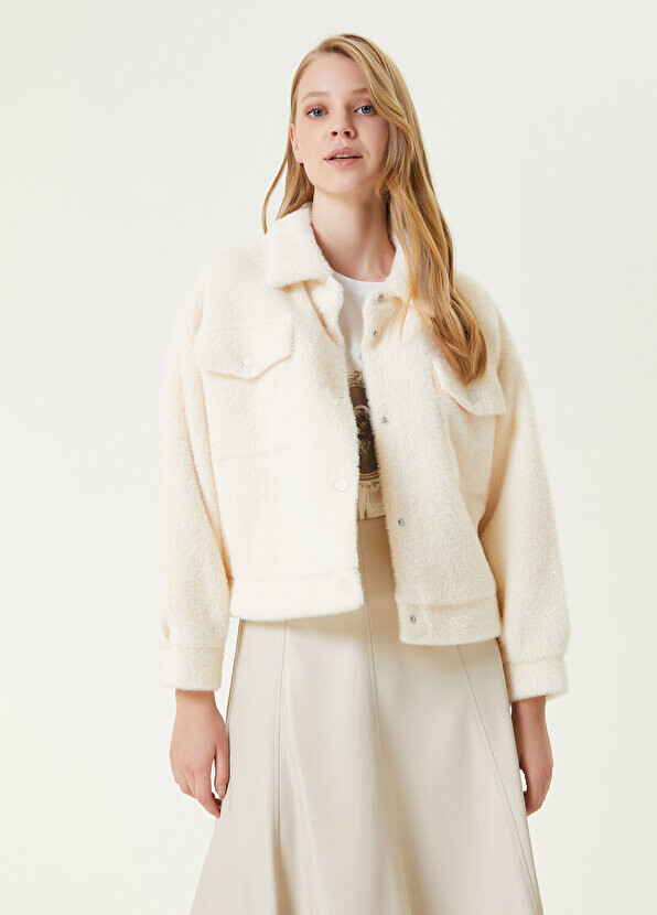 

Off-white короткая куртка дальнобойщика Beymen