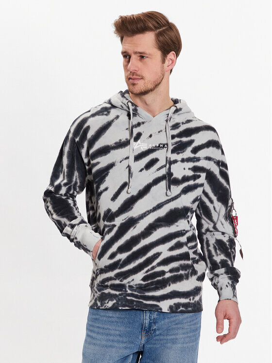 

Толстовка обычного кроя Alpha Industries, серый