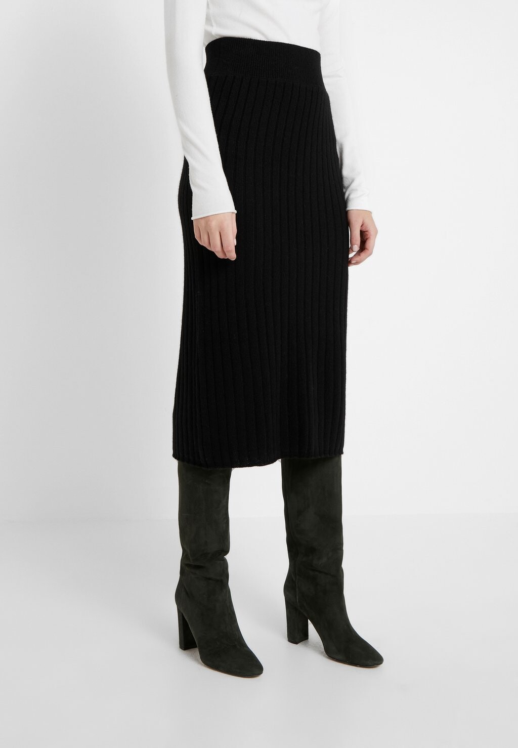 

Юбка-карандаш pure cashmere, черный