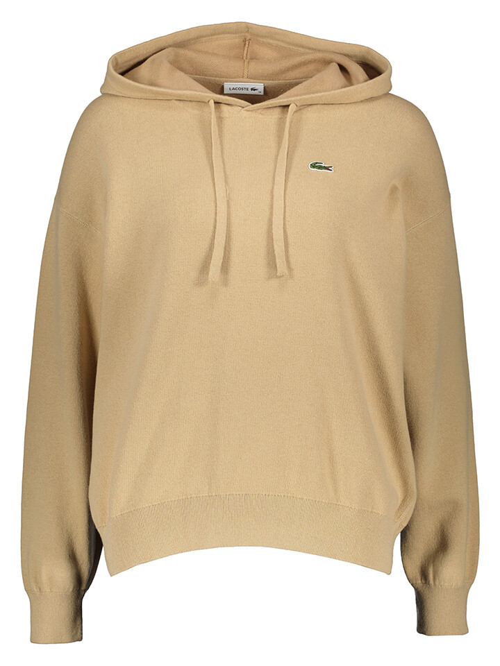 

Толстовка Lacoste Hoodie, бежевый