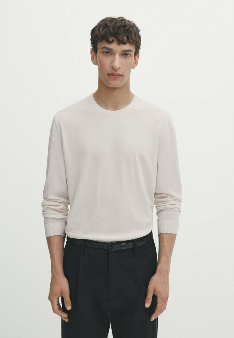

Свитер Massimo Dutti, бежевый